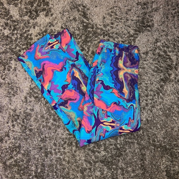 Forever 21 Oil Spill Jeans - Picture 1 of 3